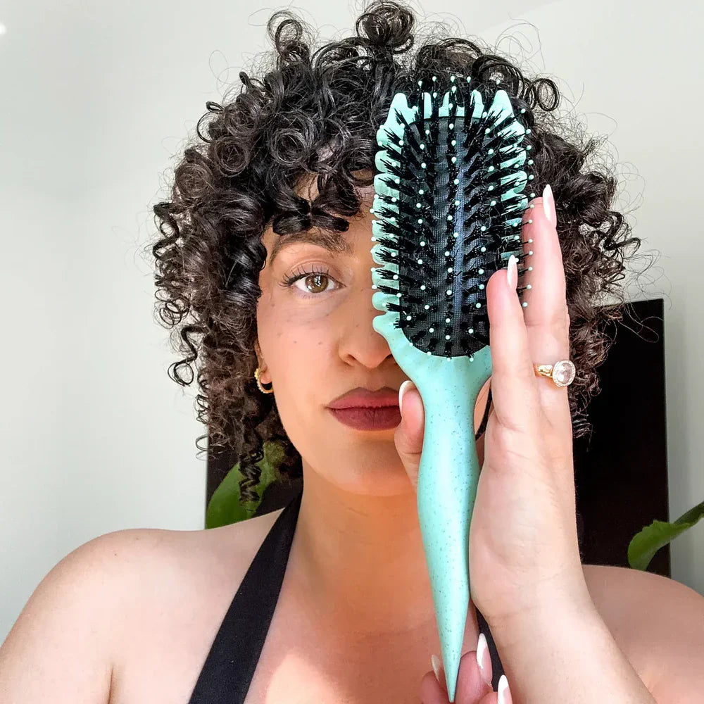 Anti-Frizz Detangling Curl Styling Brush