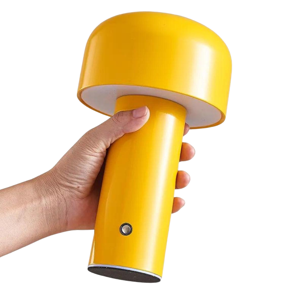 Table Lamp LED Cordless Mushroom Bedroom Night Light