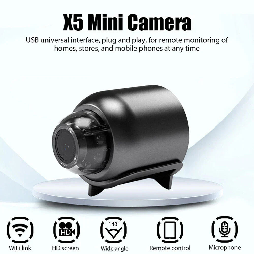 Security Camera Mini WIFI Indoor Night Vision Monitor