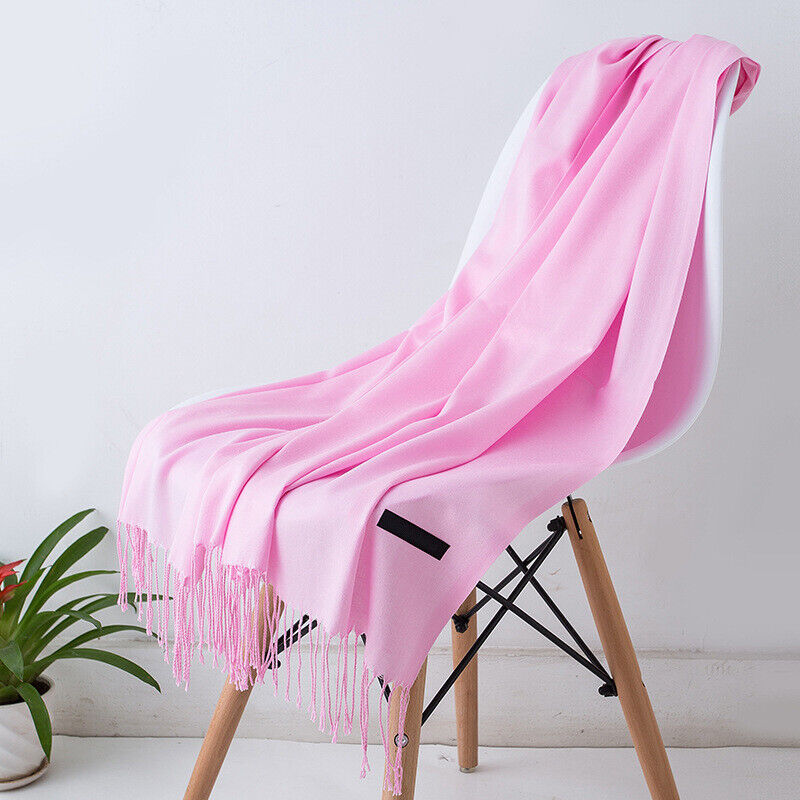 Women's Long Tassel Winter Wrap Shawl