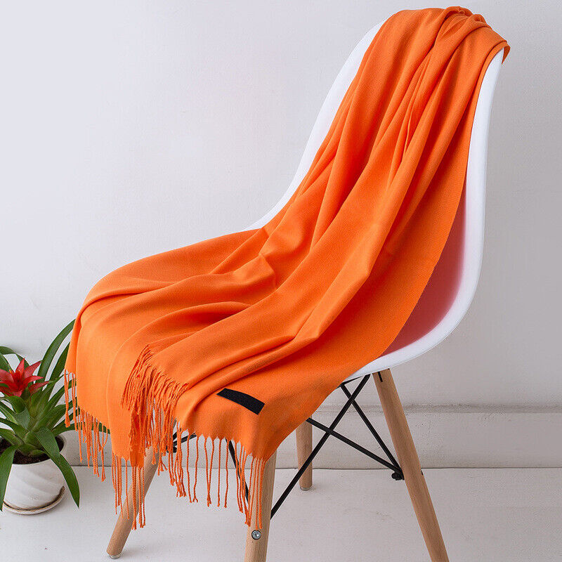 Women's Long Tassel Winter Wrap Shawl