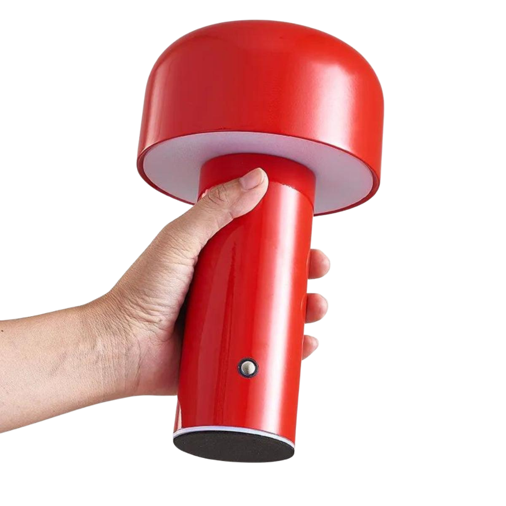 Table Lamp LED Cordless Mushroom Bedroom Night Light