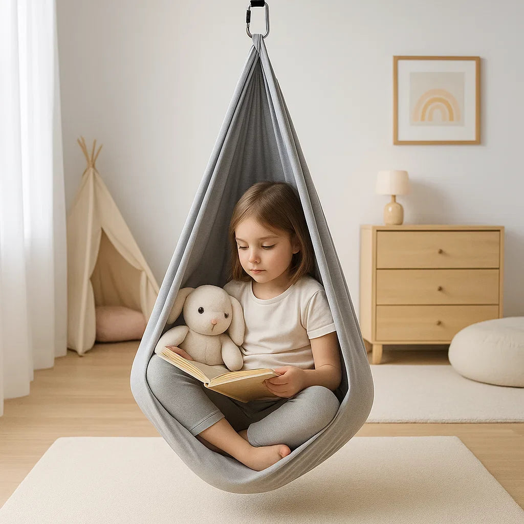 Indoor Hanging Sensory Hammock Swing for Kids