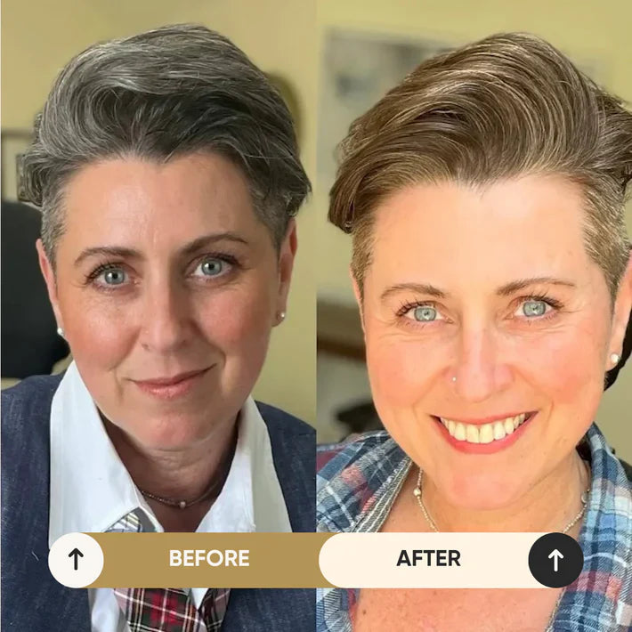 Fast-Acting Gray Coverage Color Shampoo Formula