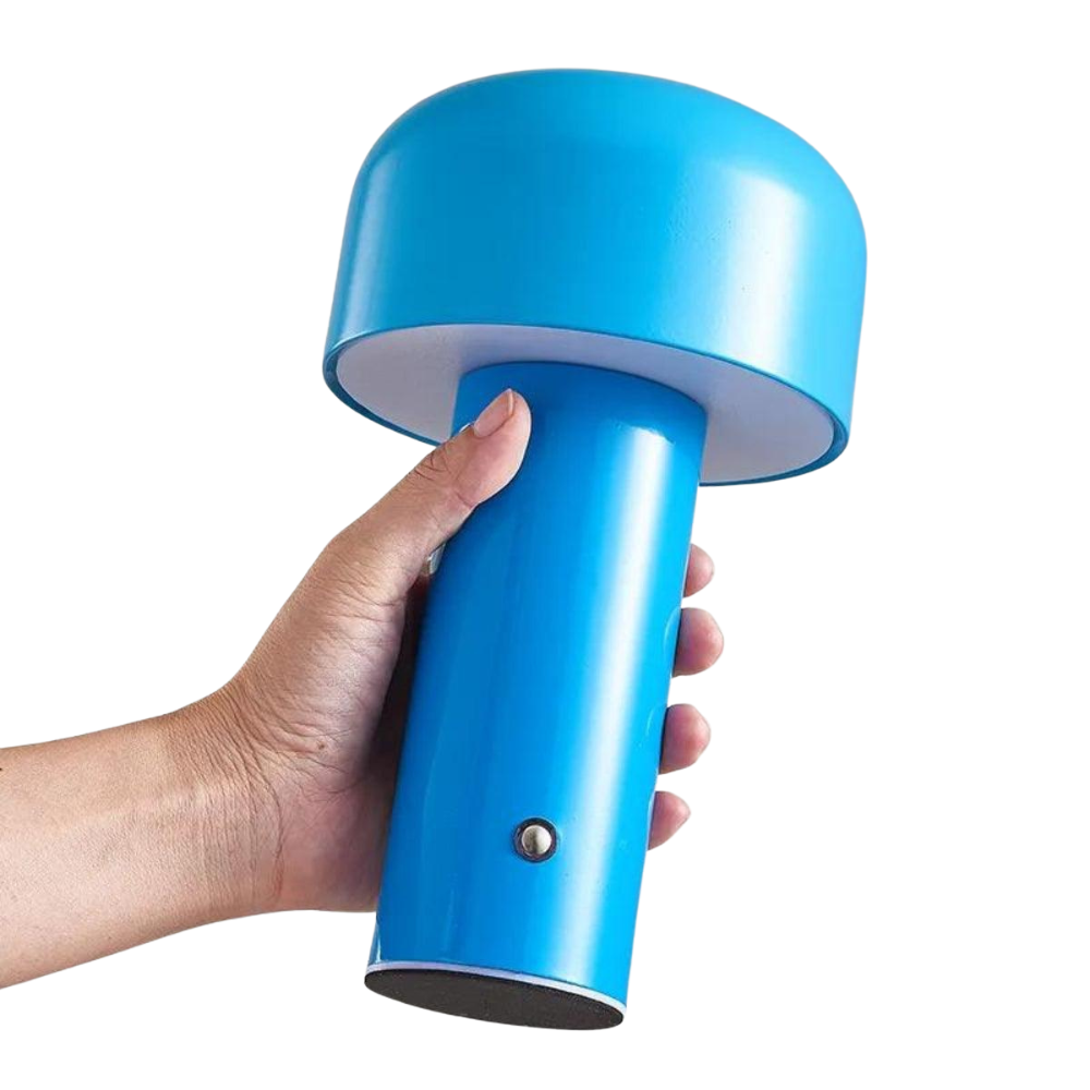 Table Lamp LED Cordless Mushroom Bedroom Night Light