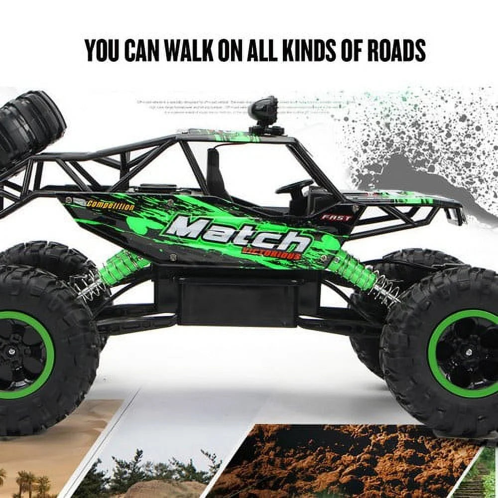 4WD Remote-Controlled Off-Road Truck for Children