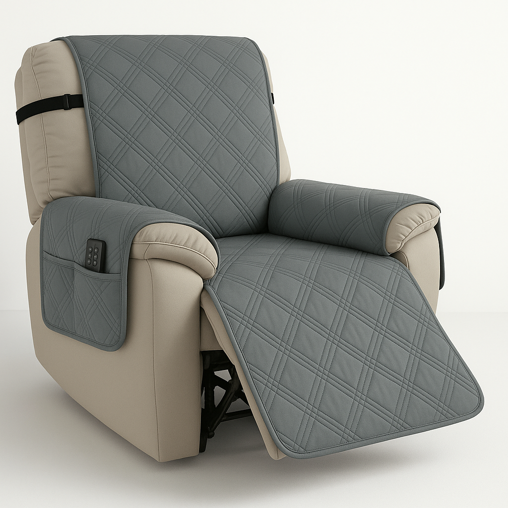 Quilted Waterproof Recliner Chair Slipcover
