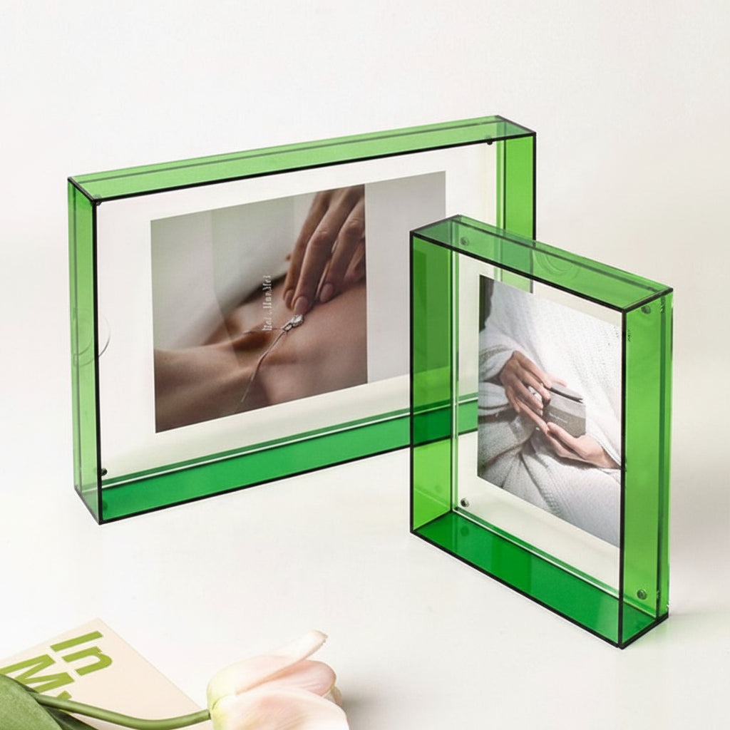 Floating Acrylic Photo Display Frame