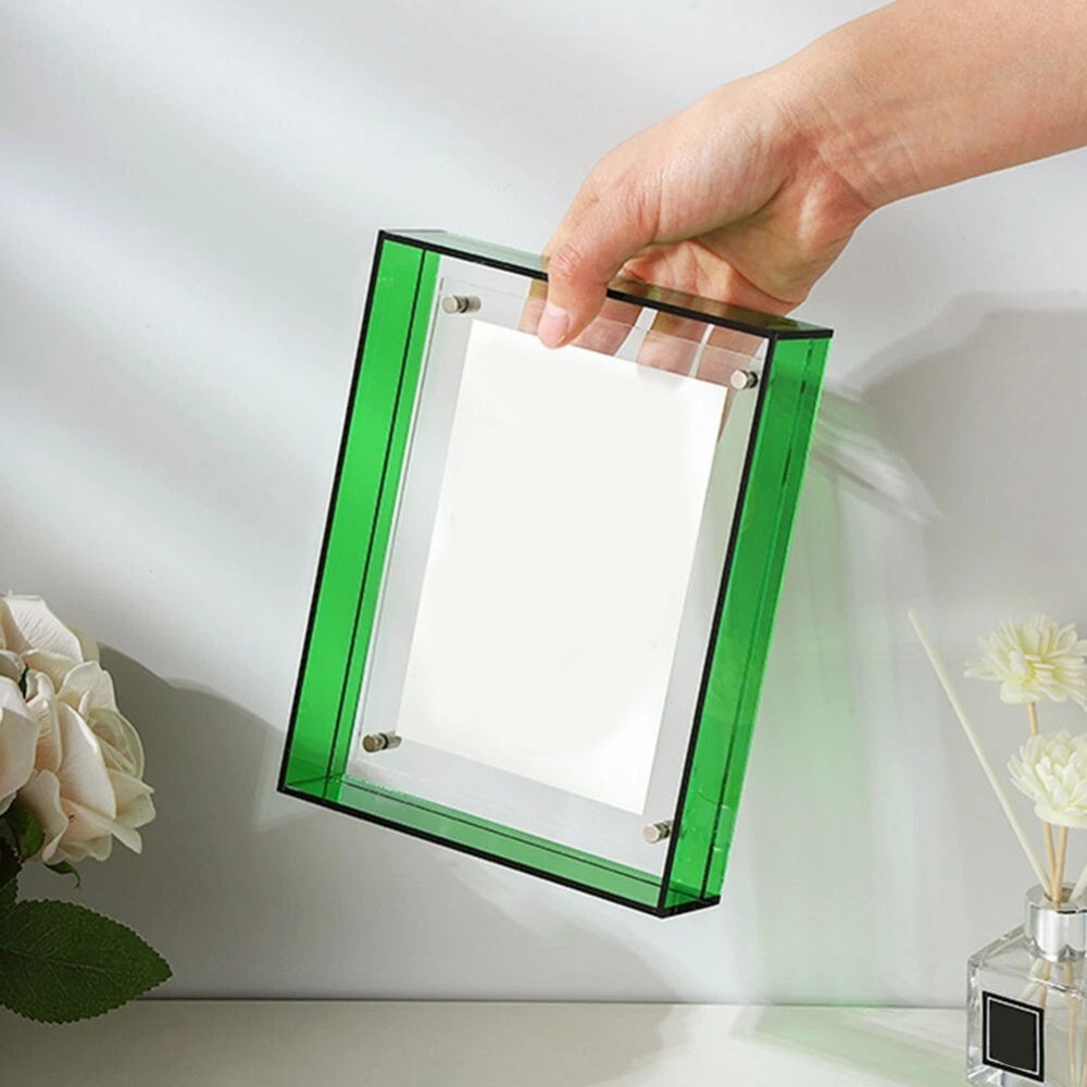 Floating Acrylic Photo Display Frame