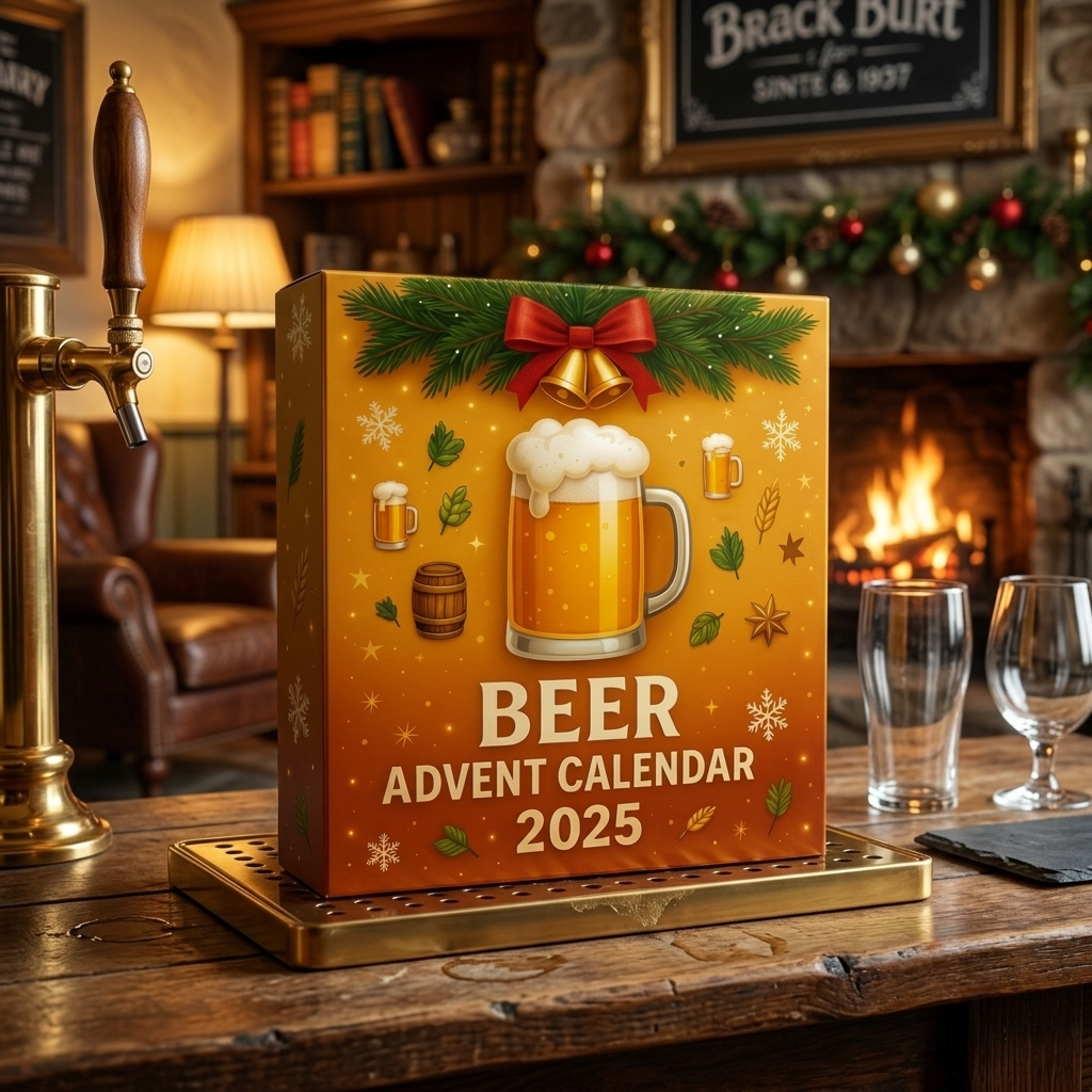 Whiskey-Themed Holiday Countdown Advent Set