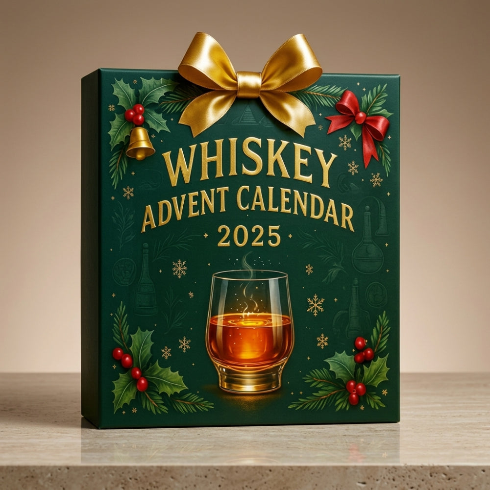 Whiskey-Themed Holiday Countdown Advent Set