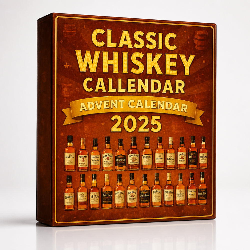 Whiskey-Themed Holiday Countdown Advent Set