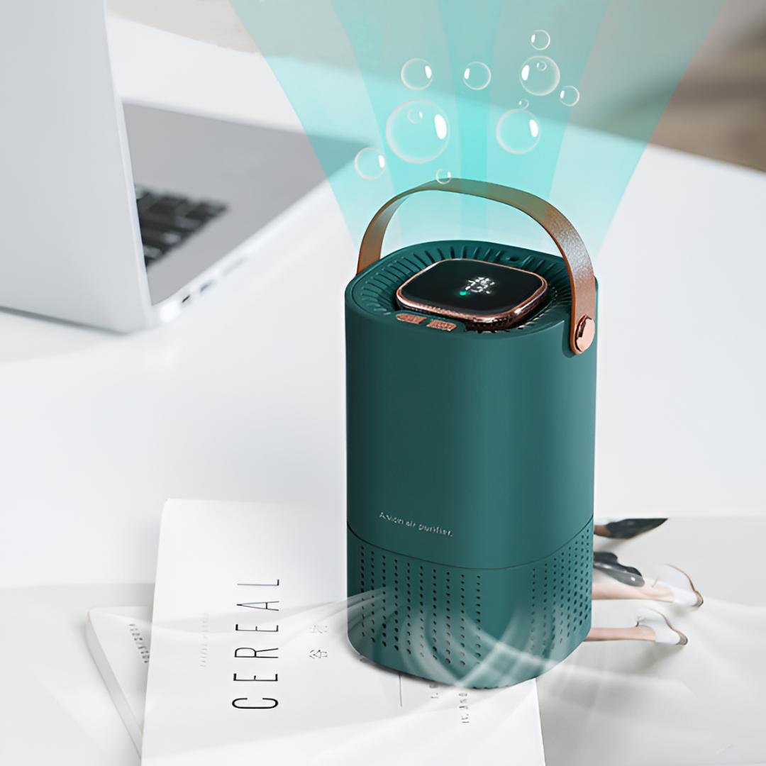 USB-Powered HEPA Air Purifier for Desk or Home Office