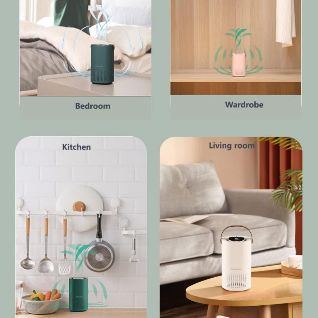 USB-Powered HEPA Air Purifier for Desk or Home Office