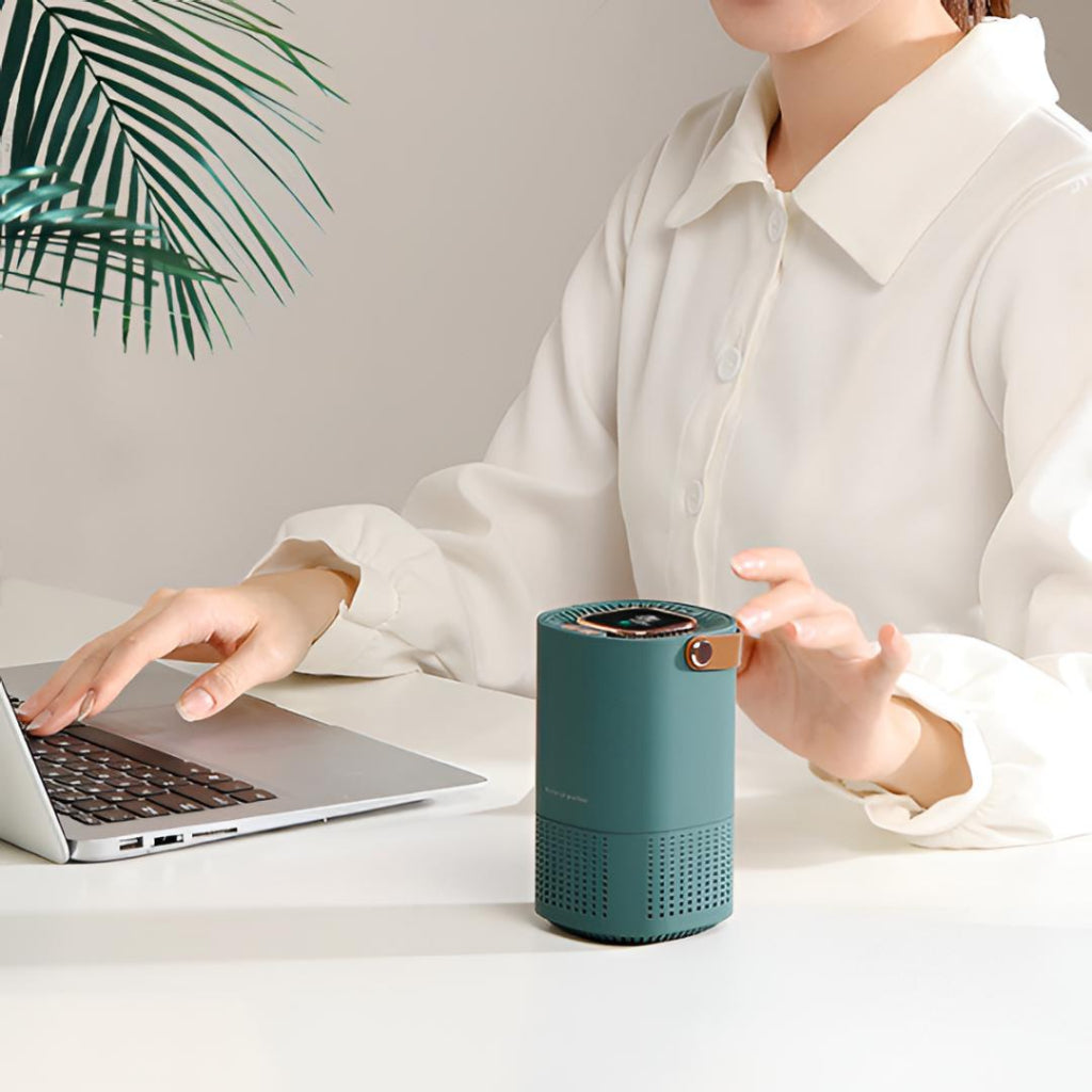 USB-Powered HEPA Air Purifier for Desk or Home Office