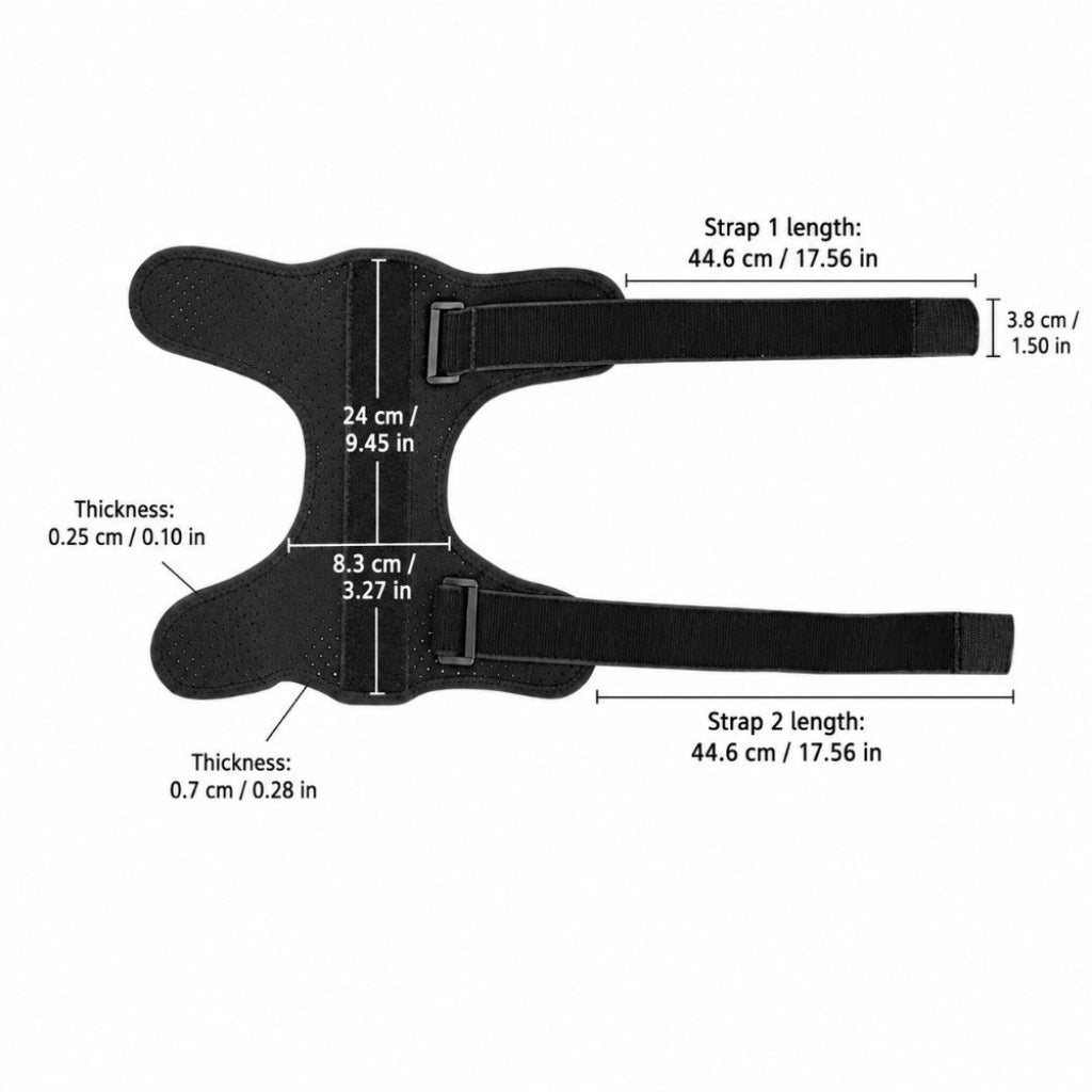 Adjustable Foot Drop Support Ankle Brace