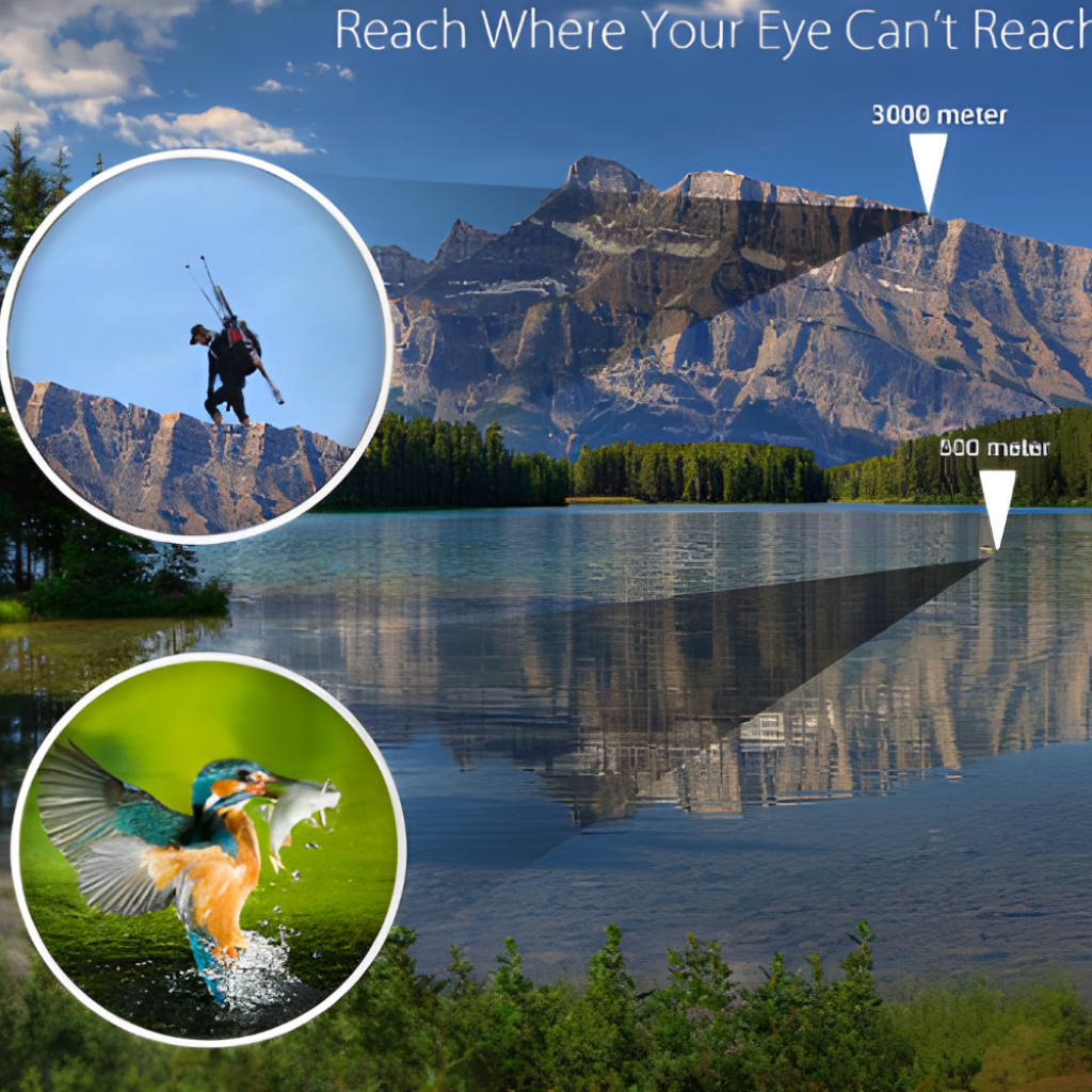 Waterproof High-Power Night Vision Field Binoculars