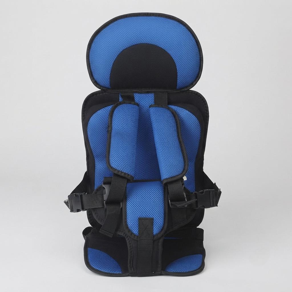 Portable Kids Booster Chair with 5-Point Harness Support
