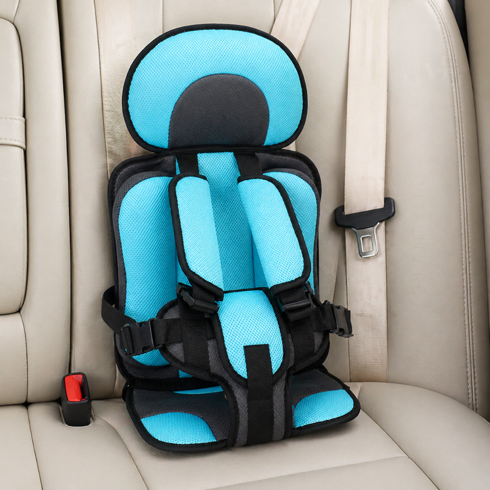 Portable Travel Toddler Booster Seat with Harness Support