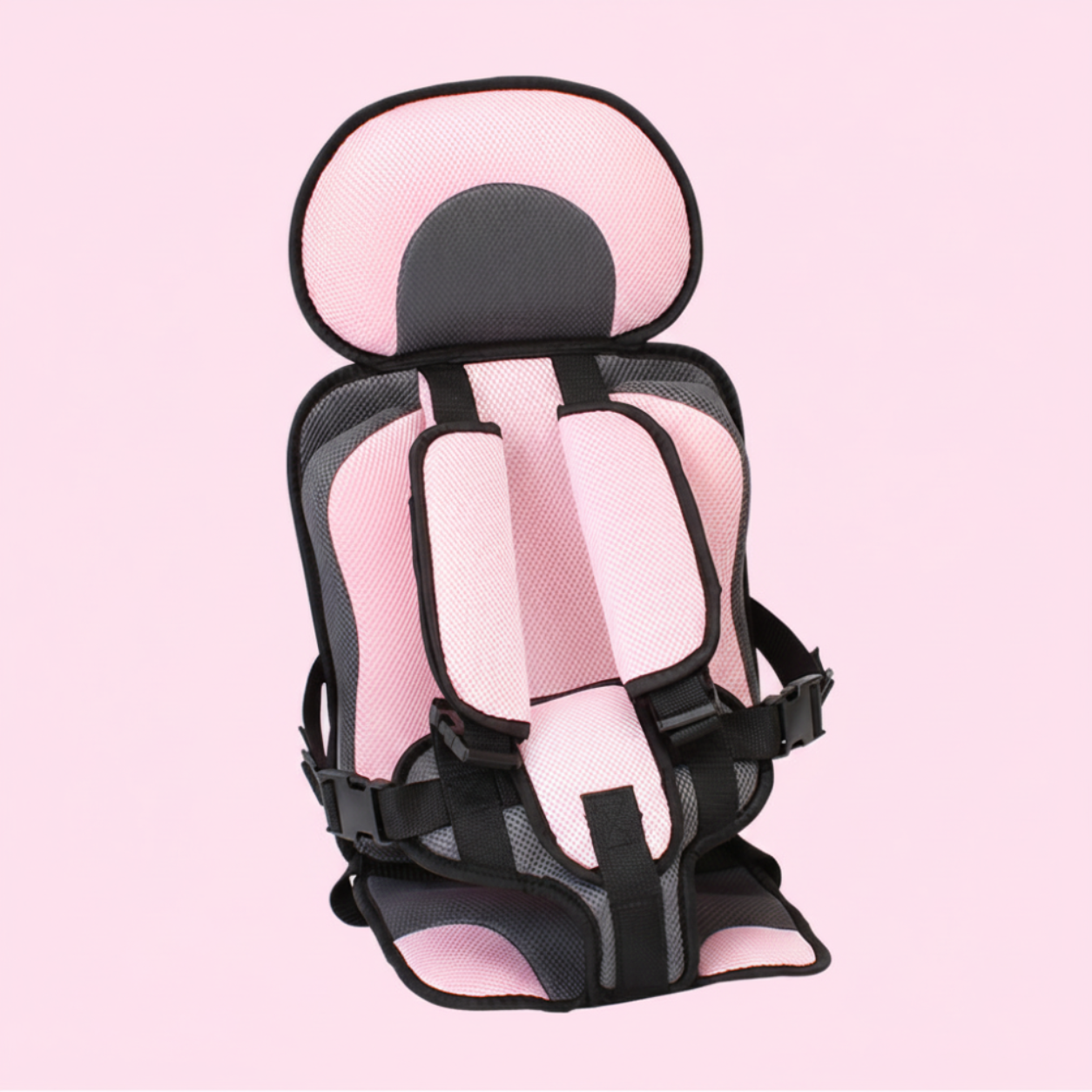 Portable Travel Toddler Booster Seat with Harness Support
