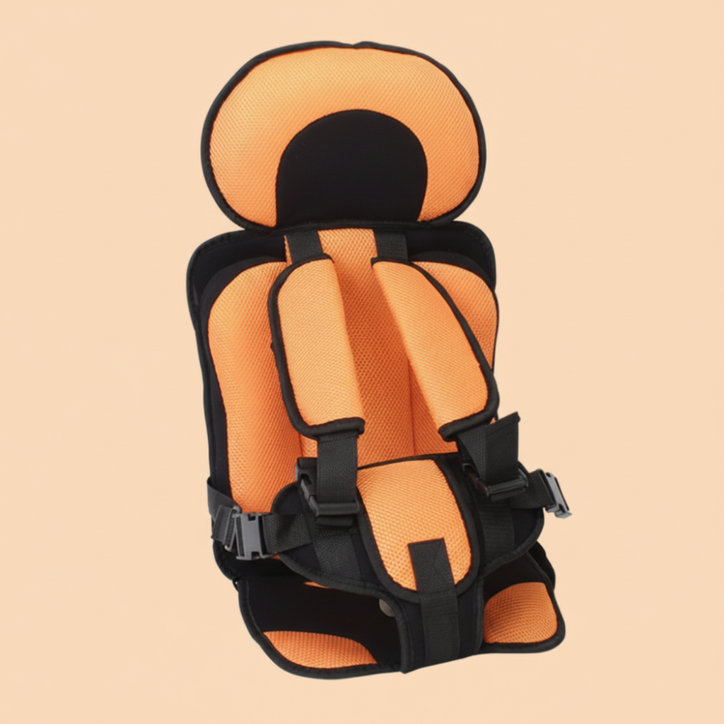 Adjustable Travel-Ready Portable Car Booster Seat