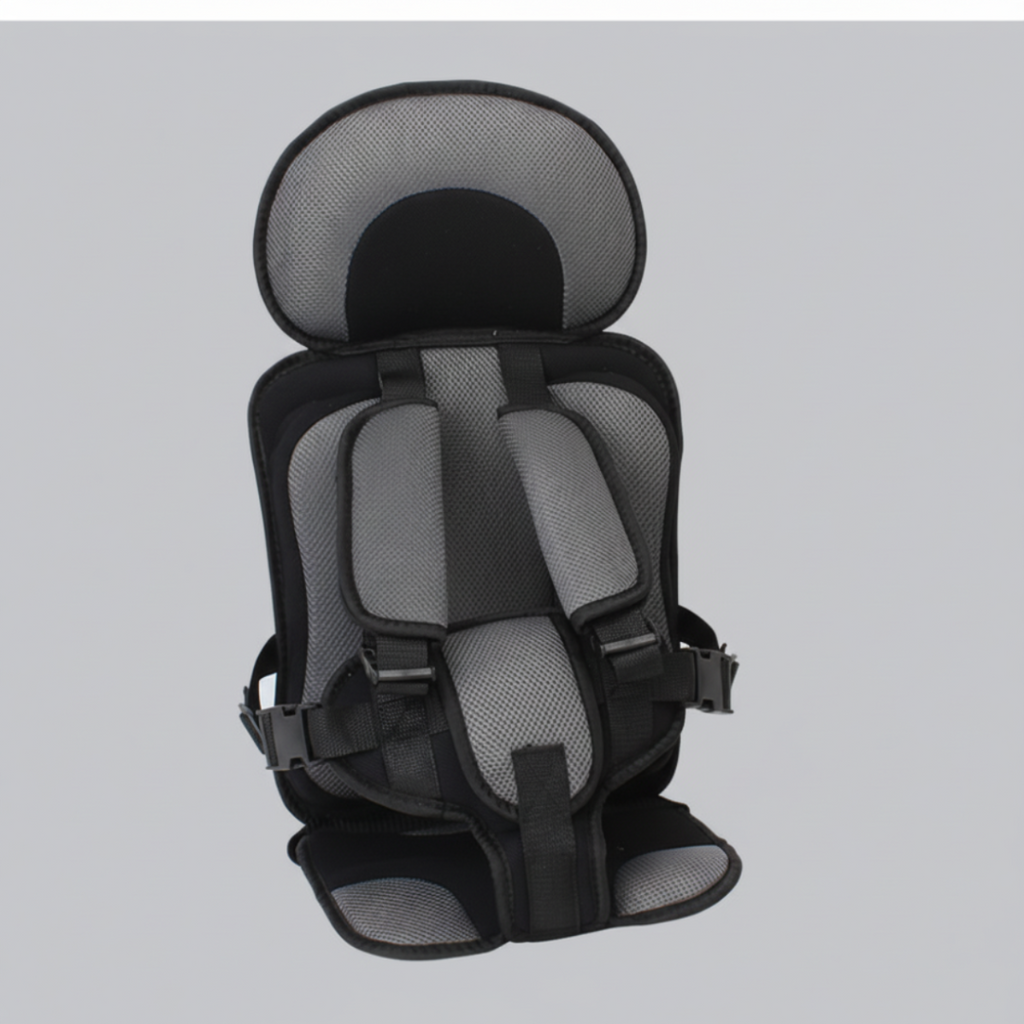 Adjustable Travel-Ready Portable Car Booster Seat