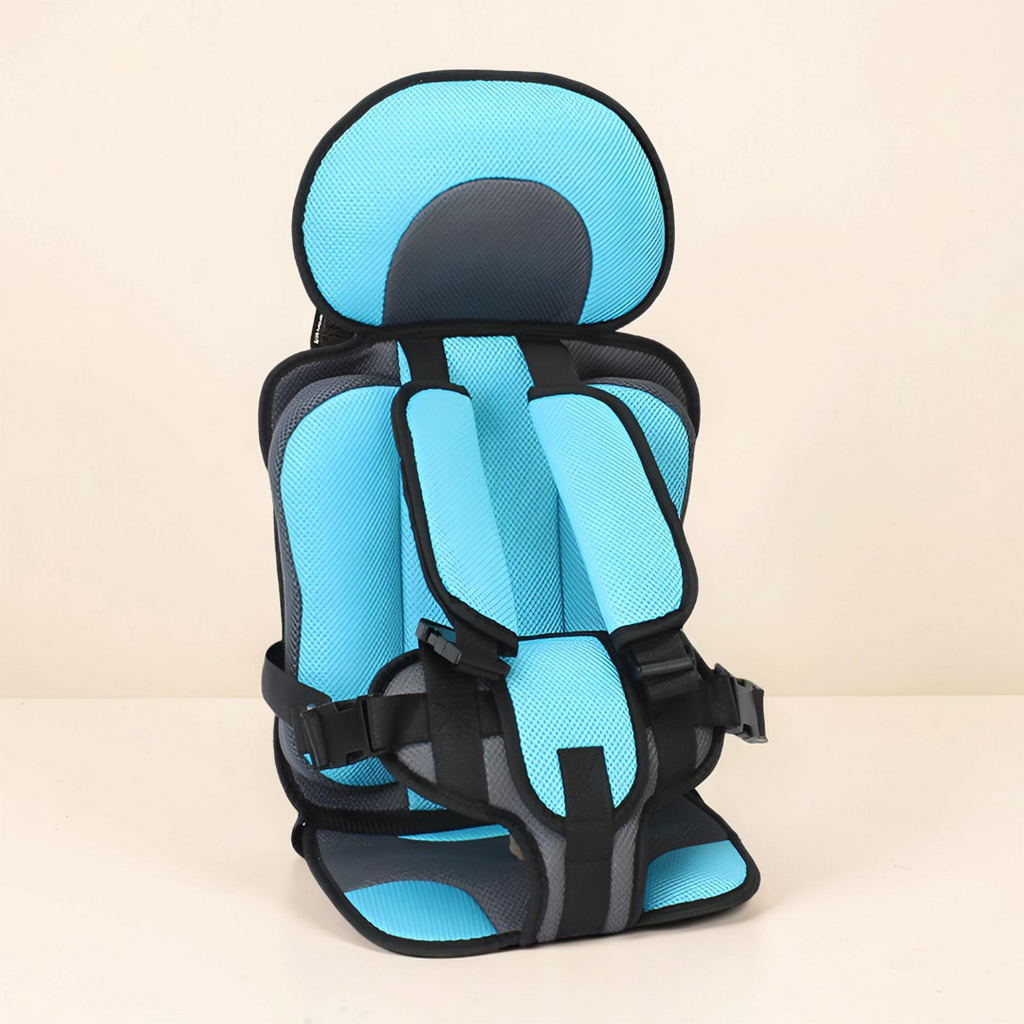 Portable Kids Booster Chair with 5-Point Harness Support