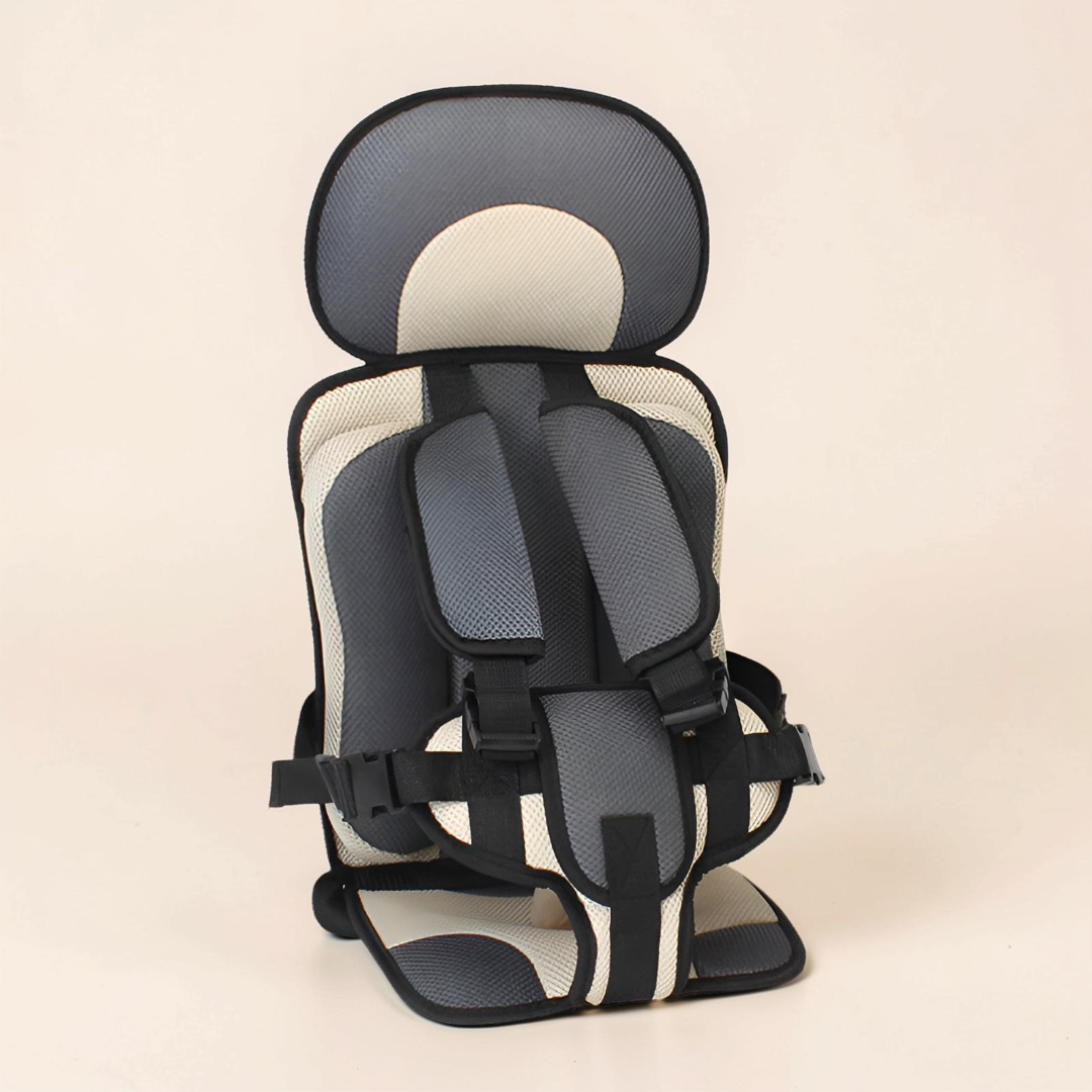 Portable Kids Booster Chair with 5-Point Harness Support