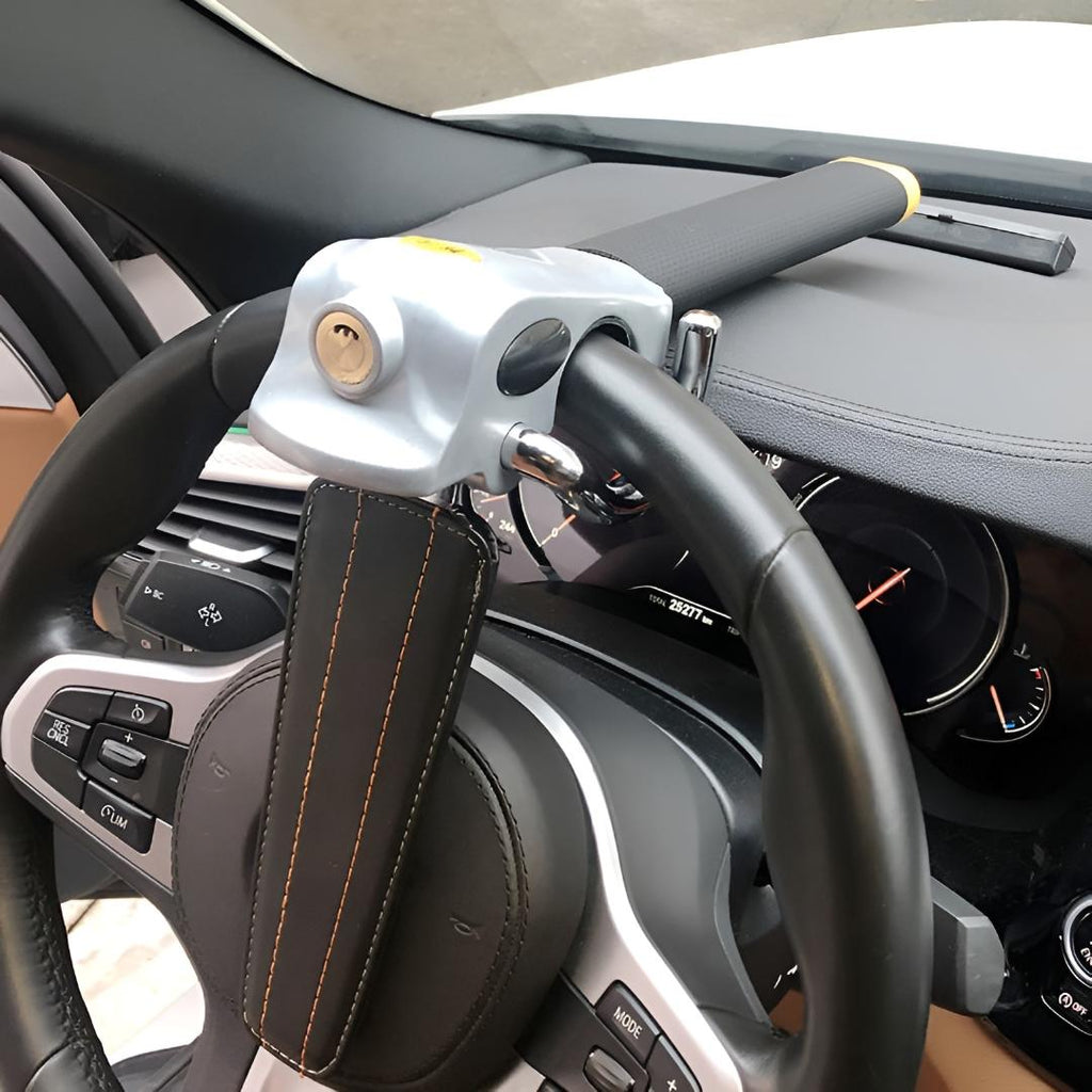 Heavy-Duty Anti-Theft Steering Wheel Lock