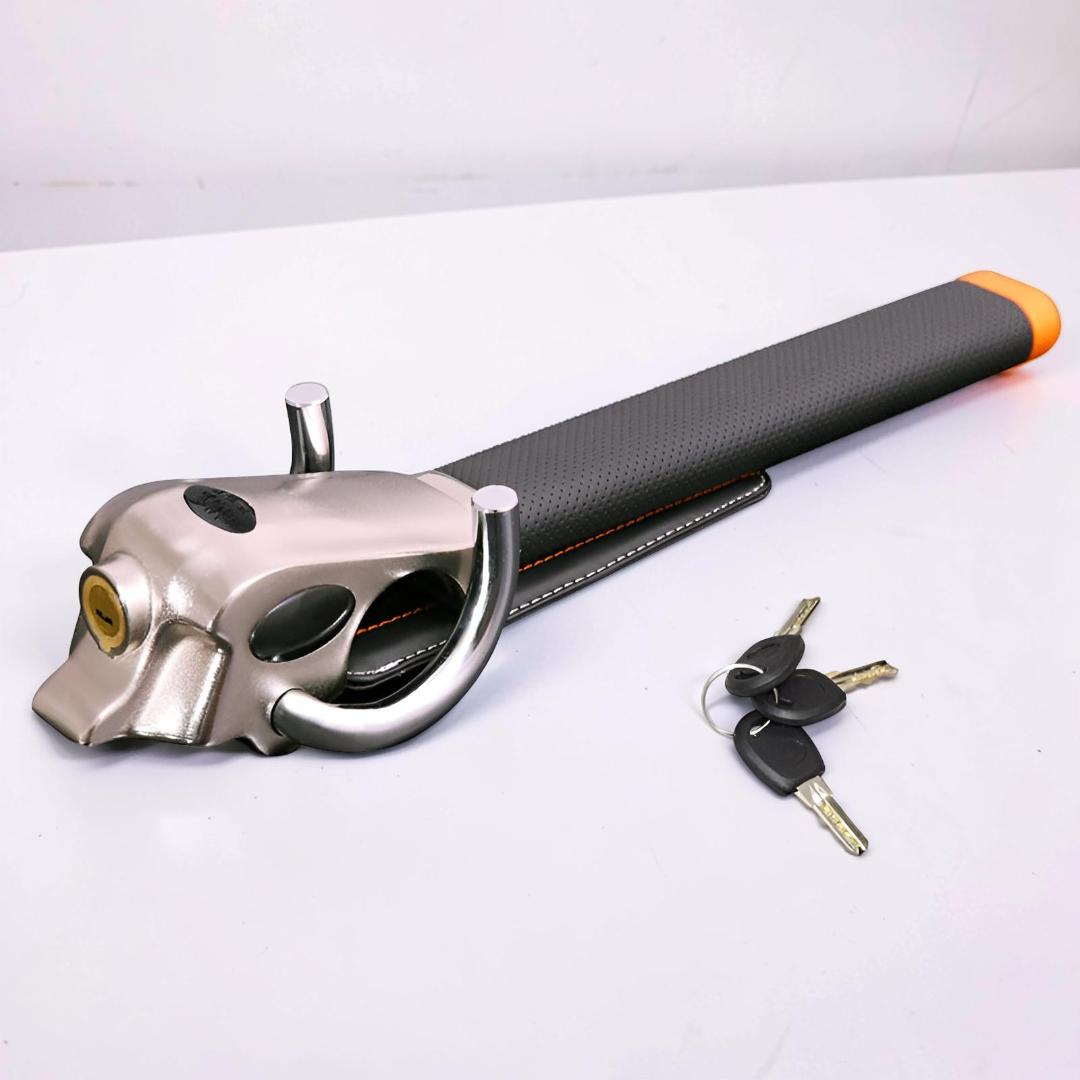 Heavy-Duty Anti-Theft Steering Wheel Lock