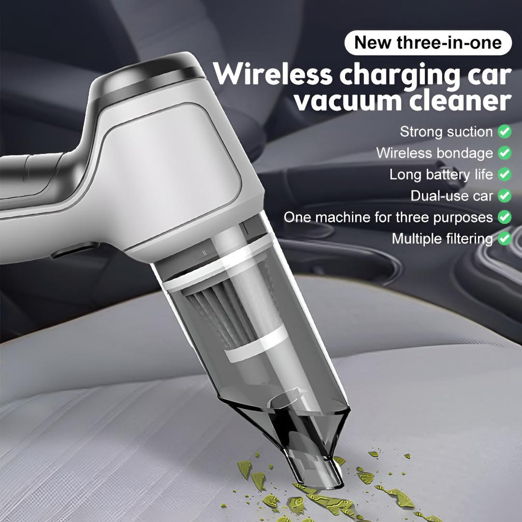 Cordless Handheld Car Vacuum with Attachments