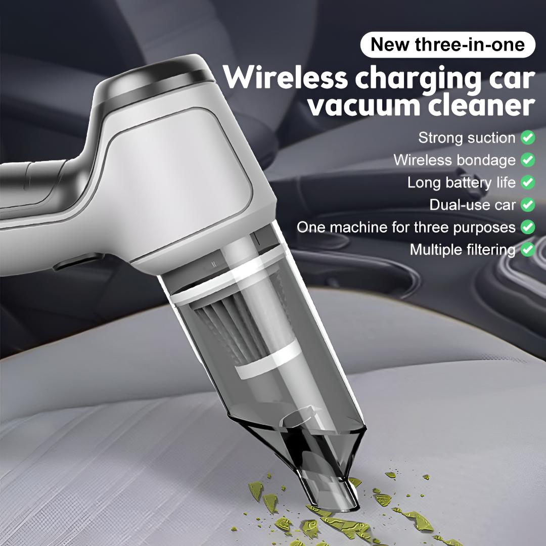 Cordless Handheld Car Vacuum with Attachments