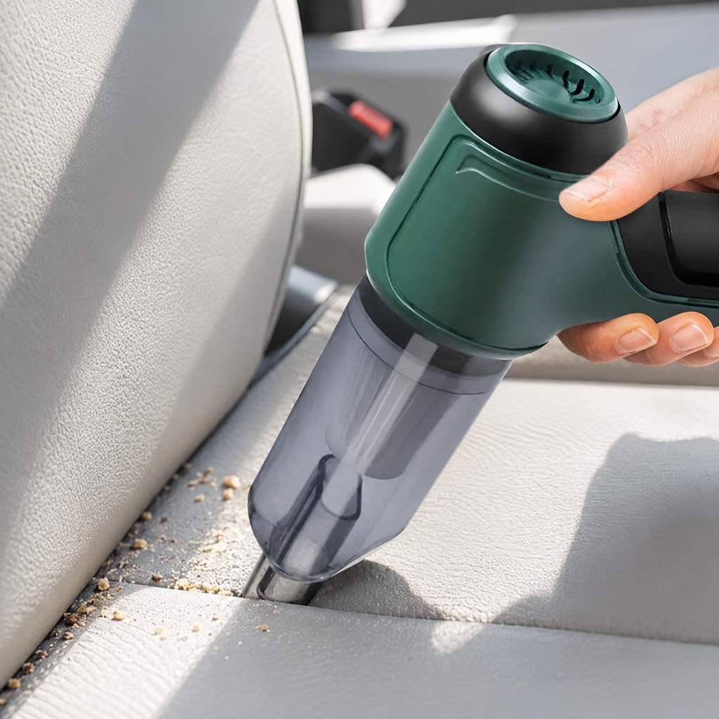 Cordless Handheld Car Vacuum with Attachments