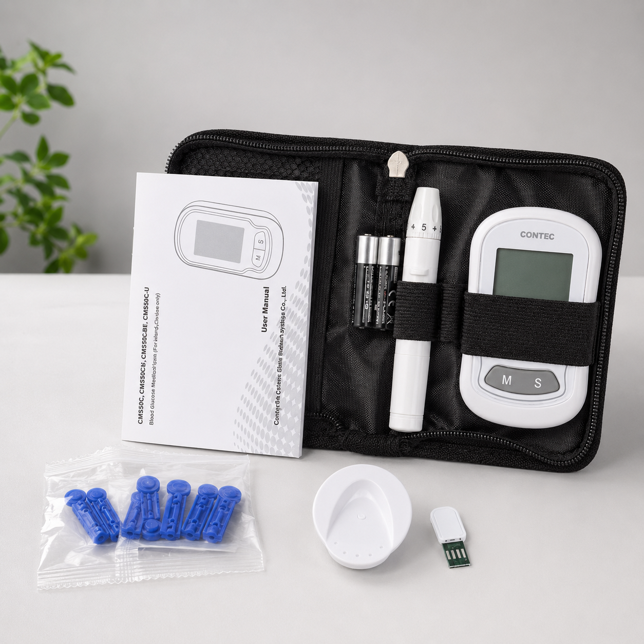 Portable Blood Glucose Wellness Monitor