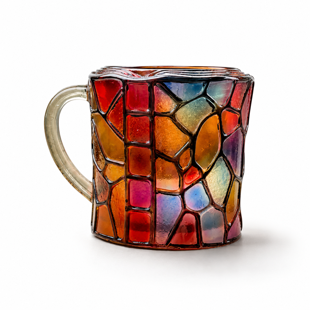 Book-Shaped Glass Coffee Mug for Literature Lovers