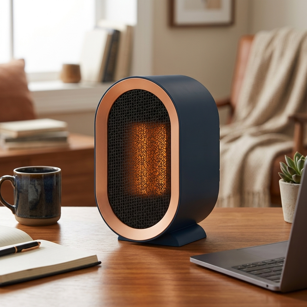 Portable Ceramic Space Heater for Efficient Room Warmth
