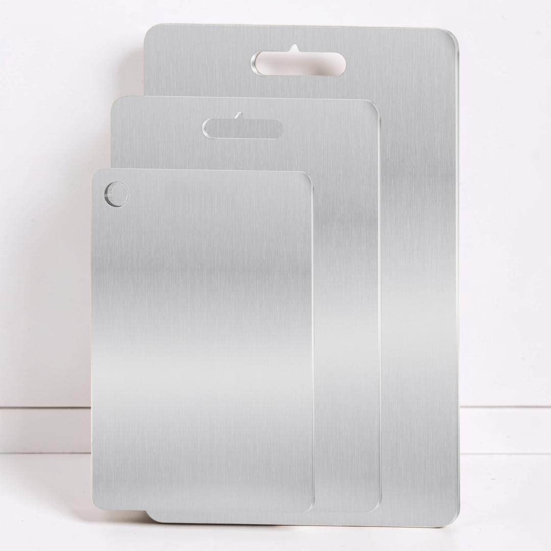 Stainless Steel Food Prep Cutting Board