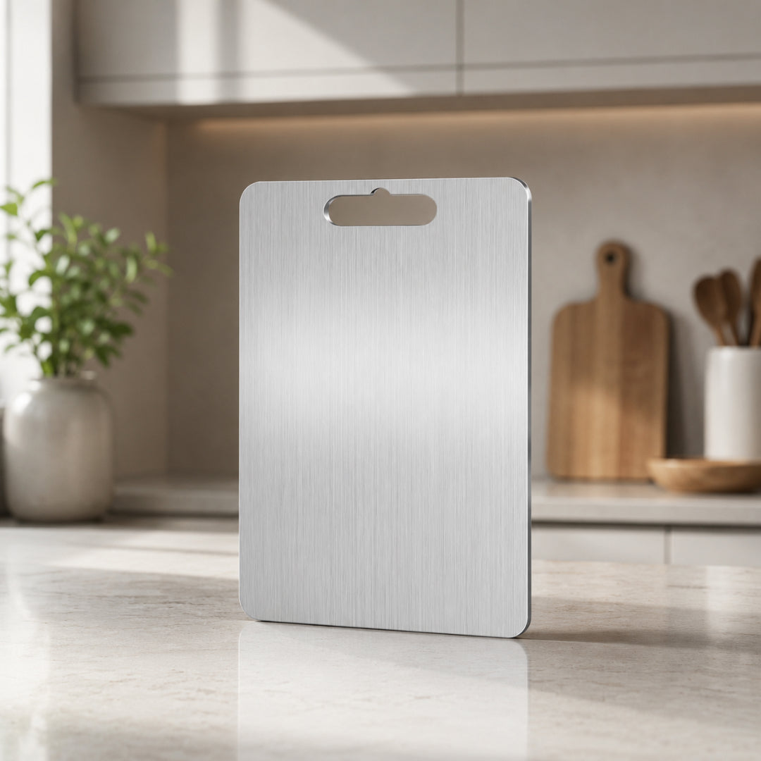 Stainless Steel Food Prep Cutting Board