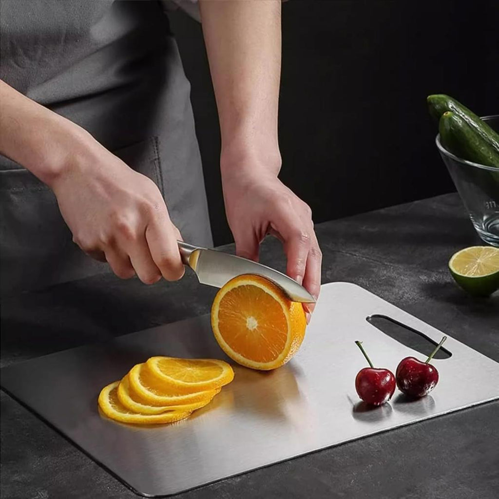 Stainless Steel Food Prep Cutting Board