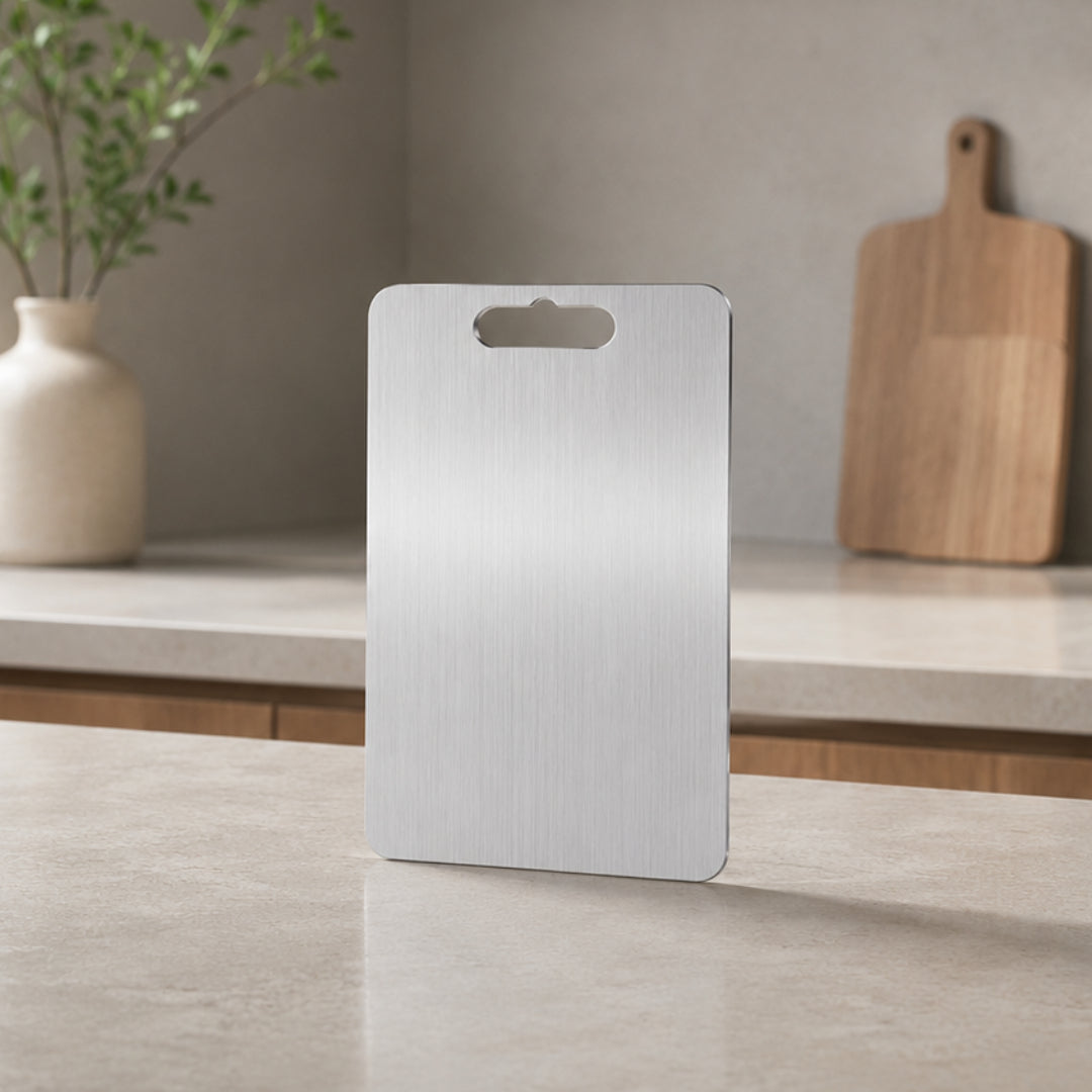 Stainless Steel Food Prep Cutting Board