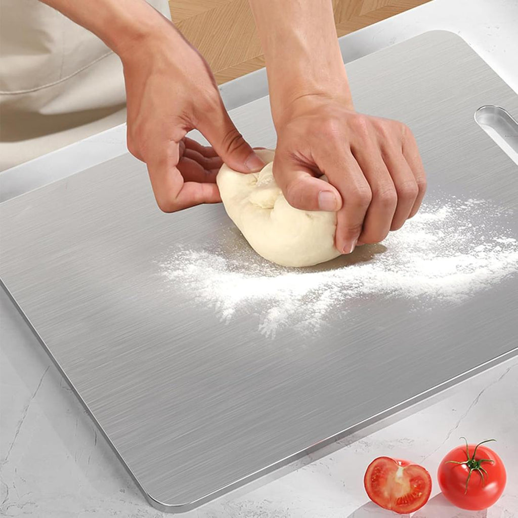 Stainless Steel Food Prep Cutting Board