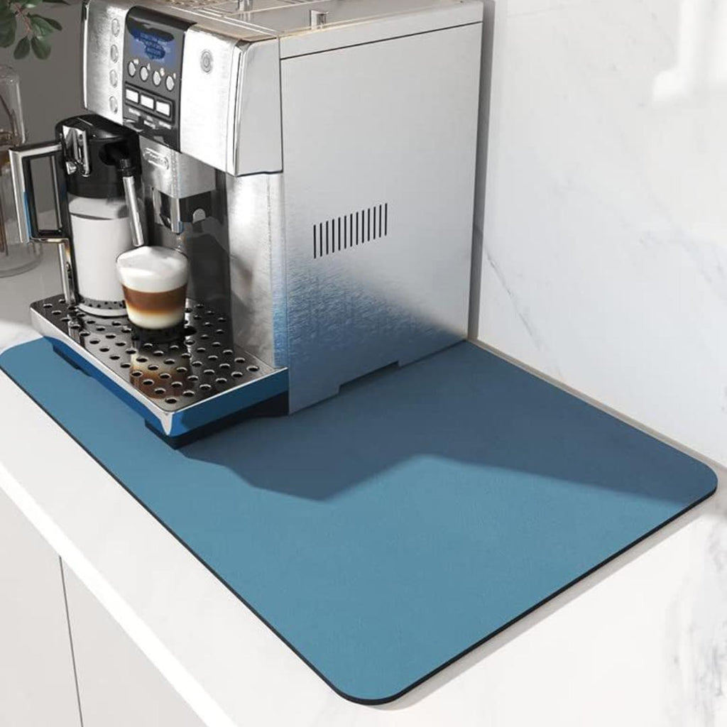Absorbent Coffee Bar Counter Drying Mat