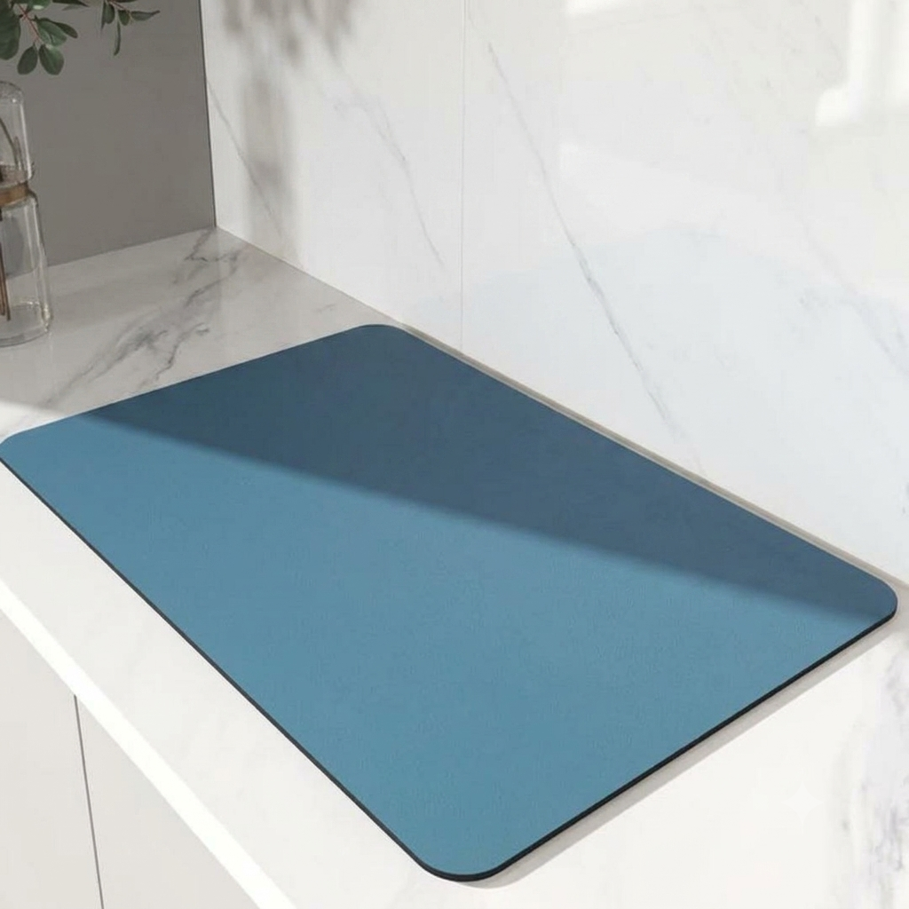 Absorbent Coffee Bar Counter Drying Mat