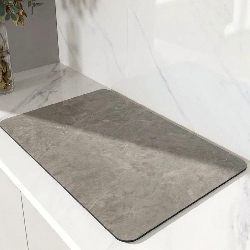 Absorbent Coffee Bar Counter Drying Mat