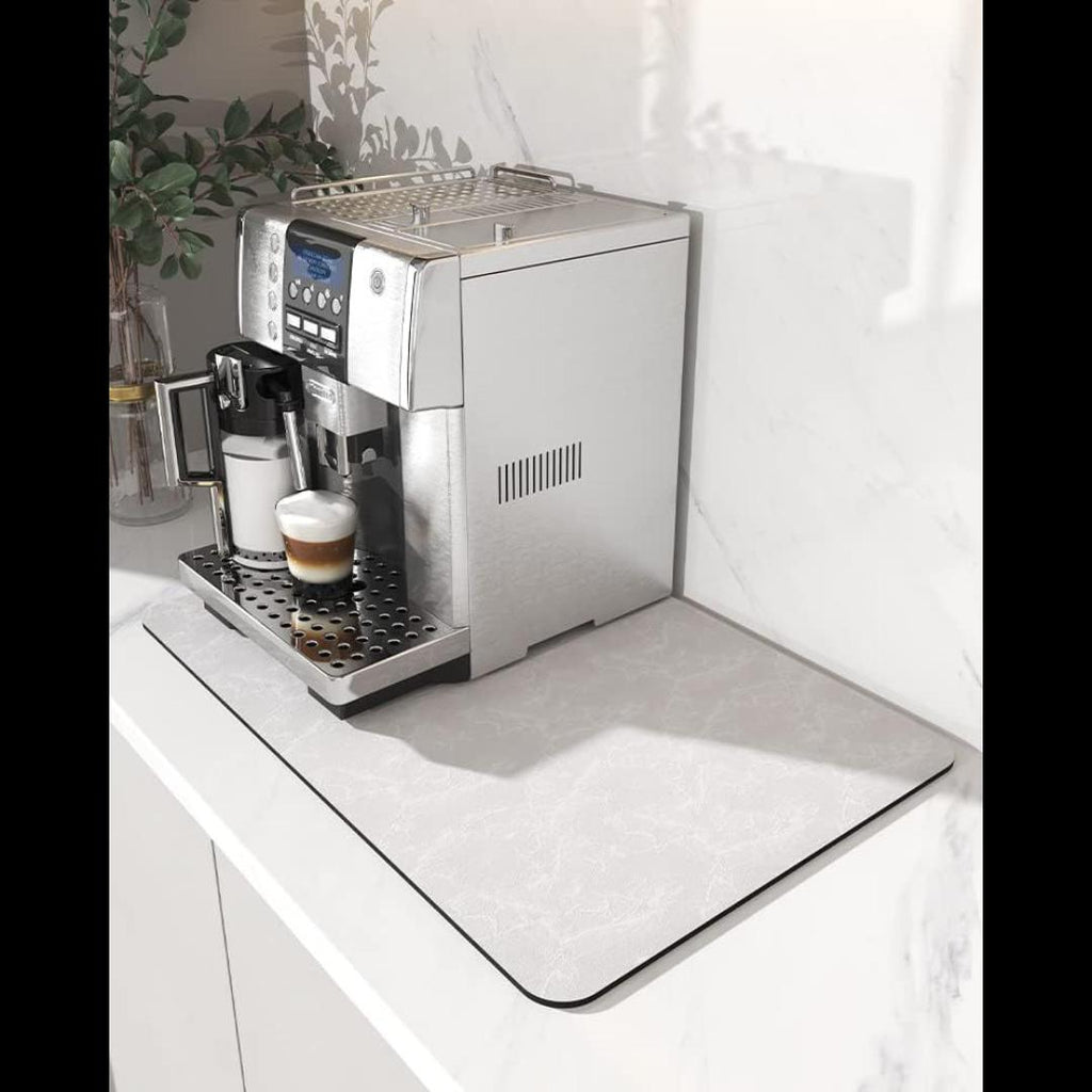 Absorbent Coffee Bar Counter Drying Mat