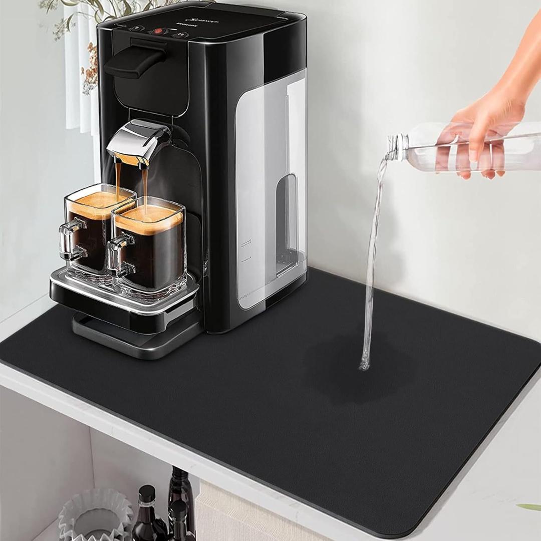 Absorbent Coffee Bar Counter Drying Mat