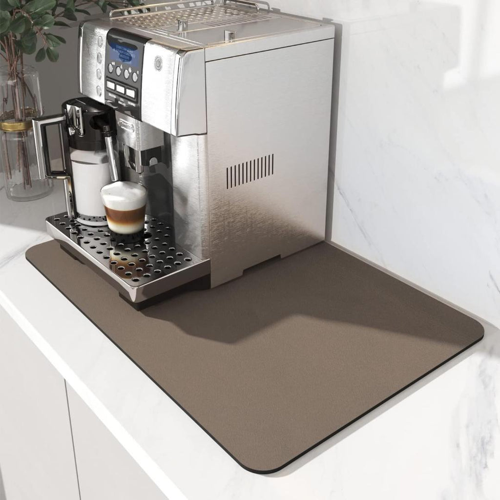 Absorbent Coffee Bar Counter Drying Mat