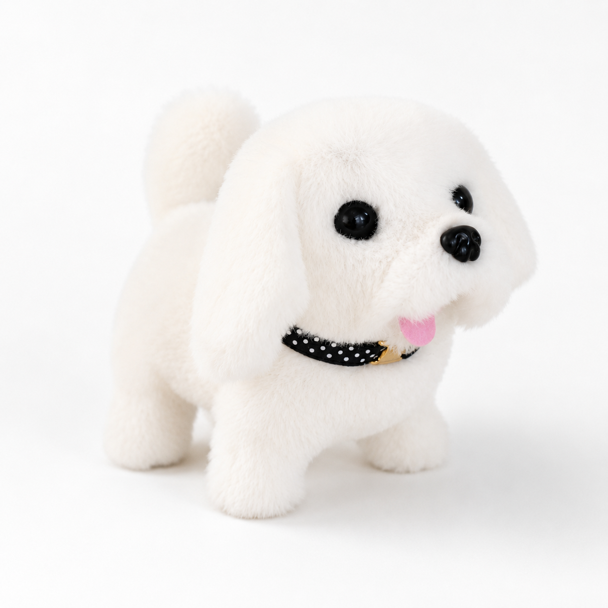 Interactive Electronic Puppy Plush with Robotic Movement