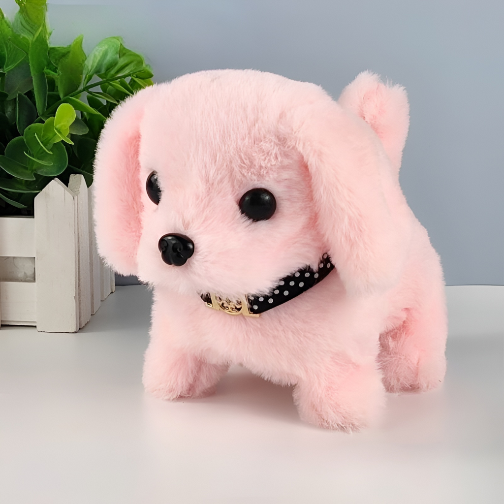 Interactive Electronic Puppy Plush with Robotic Movement
