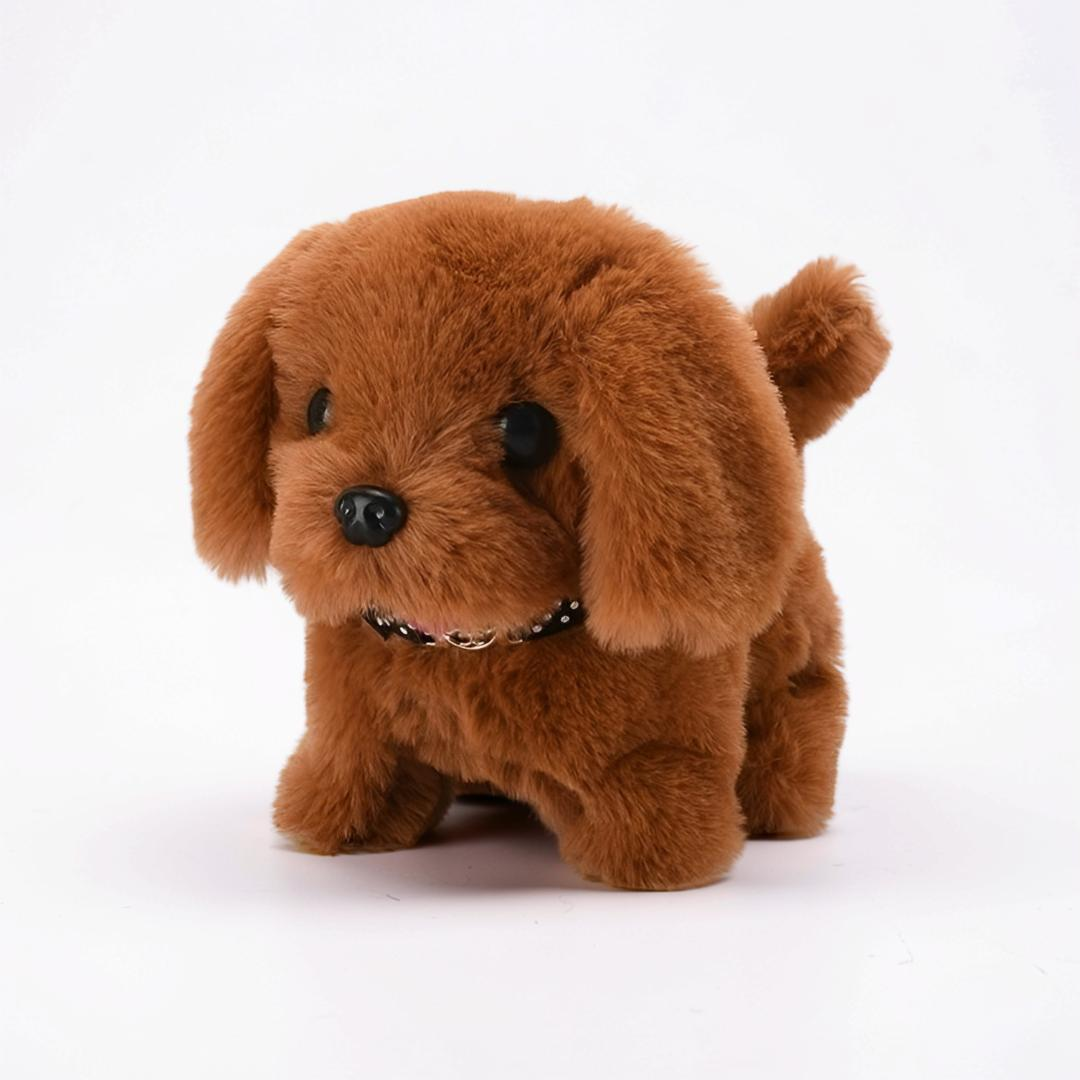 Interactive Electronic Puppy Plush with Robotic Movement